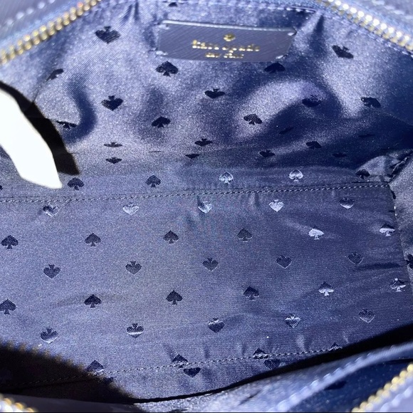 KATE SPADE STACI MEDIUM SATCHEL SHOULDER BAG CHERRIES PINK RED WHITE LEATHER - Picture 9 of 11